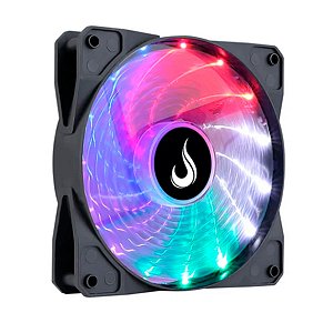 COOLER FAN 12 x 12 cm 120mm Rise Mode Wind Rainbow RM-WN-02-RGB