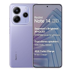 Celular Xiaomi Redmi Note 14 5G 256GB 8GB Violeta Lavanda