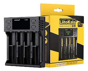 Carregador de Pilhas Liitokala Lii-S4