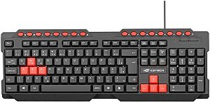 Teclado Gamer C3Tech KG-10V2BK
