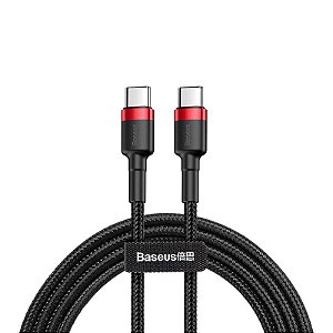 Cabo USB-C / USB-C Baseus 1 metro 3A 60w
