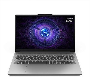 Notebook Gamer Lenovo LOQ E Core i5-12450HX 8GB 512GB RTX 3050 6GB 15.6" 144Hz