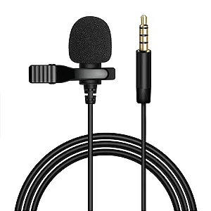 Microfone de Lapela P3 3.5mm