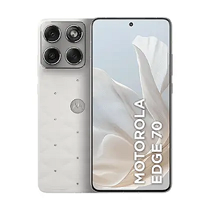 Celular Motorola Moto Edge 70 5G Crystals by Swarovski 512GB 12GB Cloud Dancer