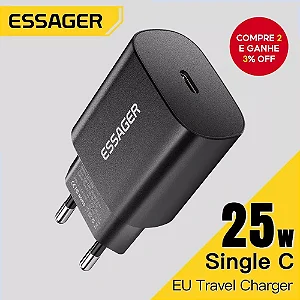 Carregador de parede Essager 25w USB-C