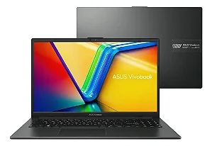 Notebook ASUS Vivobook Go 15 E1504F Ryzen 5 40 8gb DDR5 256gb 15,6" FHD Black