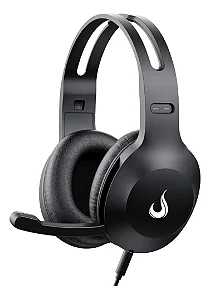 Headset Rise Mode Office 03 Black 40mm RM-HS-OF-03-FB C/ Cabo 1,25m