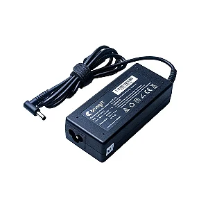 Fonte de notebook Dell e HP 7.4 x 5.0mm 65w BringIT (3 anos de garantia)
