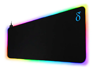 Mousepad Gamer 800 x 300mm RGB Preto Aitek Delta P8030