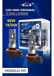 Kit De Led H11 Mini Encaixe Original