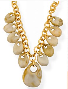 Colar Vintage Off White