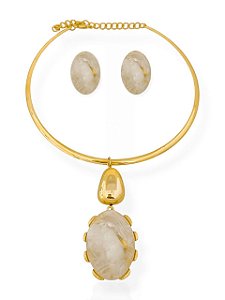 Conjunto Verbena- Bege