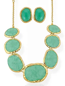 Conjunto Blanche- Turqueza