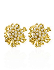 Brinco Coral de Pérola