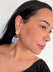 Brinco Maximalista Azul Pastel