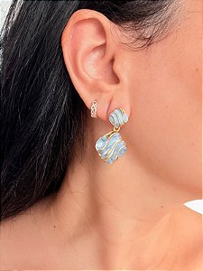 Brinco Domittila Azul