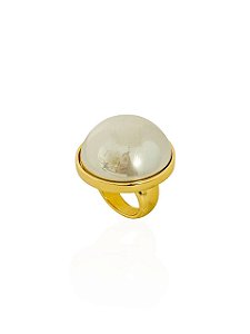 Anel Pérola maximalista