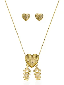 Conjunto Entrelaços - DUAS MENINAS