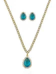 Conjunto Seraphine Azul Agua