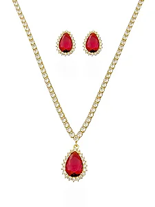 Conjunto Seraphine Rubi Ouro