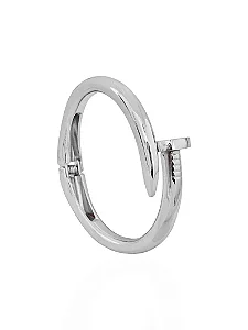 Bracelete Prego Prata 925 Tam G