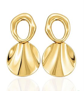 Brinco Diamanté Ouro