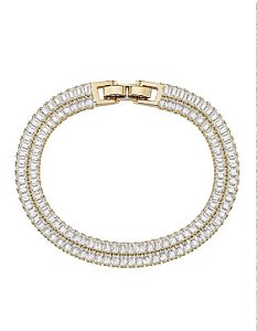 Pulseira Navetes Dupla Ouro