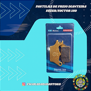 Pastilha de Freio Dianteira para Fazer/Factor 150