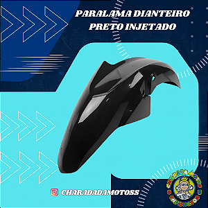 Paralama Dianteiro Preto Injetado Titan 160 14-24