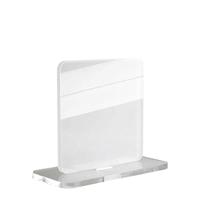 Placa de Acrílico Cristal 10x10cm