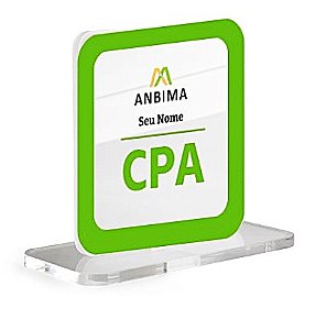 Placa de Acrílico 10x10cm CPA