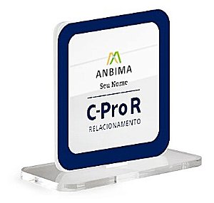 Placa de Acrílico 10x10cm CPROR