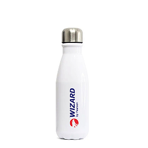 Garrafa alumínio Branco 500ml