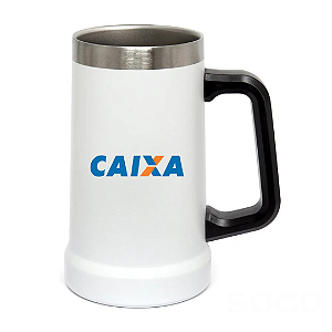 Caneca Térmica de Aço Inox 700ml