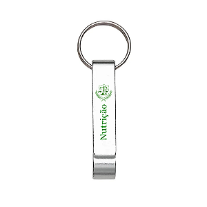Chaveiro Metal Abridor - Nutrição