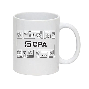 Caneca de Cerâmica CPA