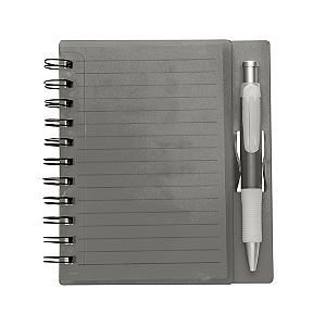 Caderno Plástico C/ Caneta