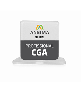Placa de Acrílico Cristal 10x10cm - CGA