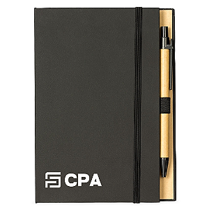 BLOCO DE ANOTAÇÕES COM AUTOADESIVOS E CANETA CPA