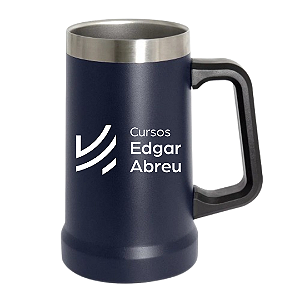 Caneca Térmica de Aço Inox 700ml Edgar Abreu