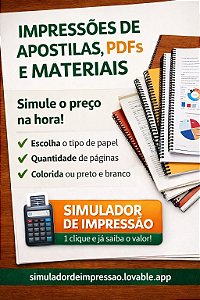 Impressão de Materiais