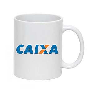 Caneca de Cerâmica Caixa Econômica