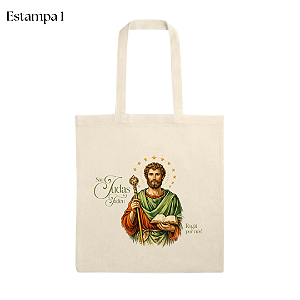 Ecobag 100% Algodão São Judas Tadeu