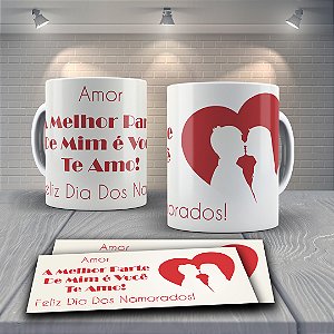 Caneca de ceramica - Melhor parte de mim