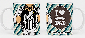 Caneca de cerâmica - I love DAD TIME