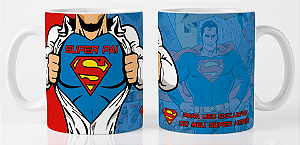 Caneca de cerâmica - Super PAI