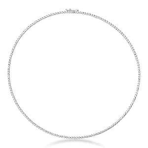 Choker em Prata 925 Torcida Feminina Twist