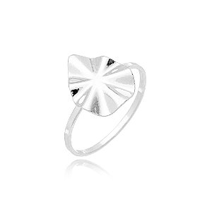 Anel Gota Abaulada Prata 925 Feminino Essenza