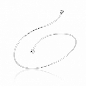 Bracelete Regulável 2 Pontos de Luz Prata 925 Clara