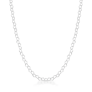 Corrente Love em Prata 925 45cm Clássica